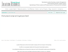 Tablet Screenshot of locationresources.com